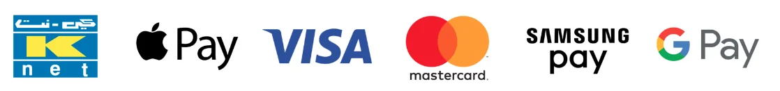KNET, Apple Pay, Visa, Mastercard, Samsung Pay, Google Pay